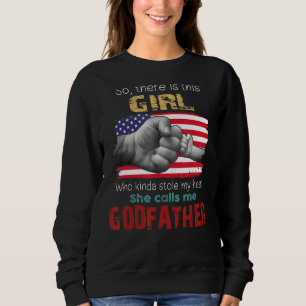 Camiseta Há Uma Garota Que Ela Me Chama De Padrinho 4 De J
