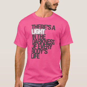 Camiseta Há uma Luz na Vida de Todos presente