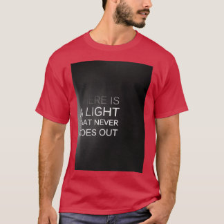 Camiseta Há uma luz que nunca sai