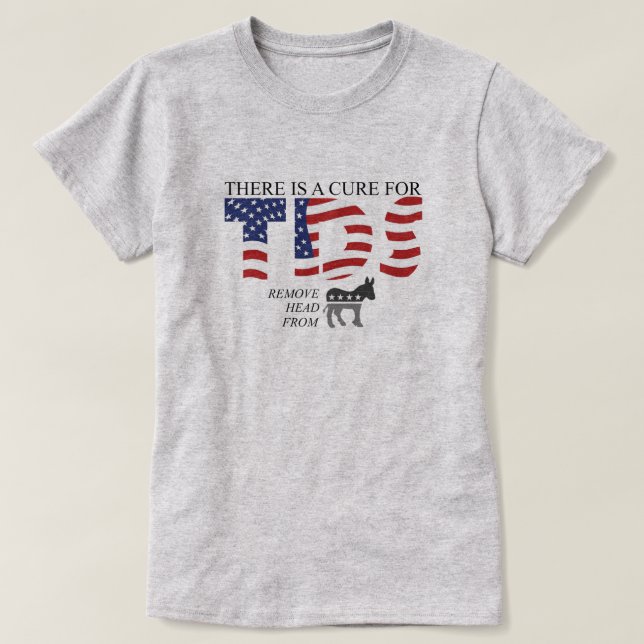 Camiseta Há uma Paródia da Cura (Frente do Design)