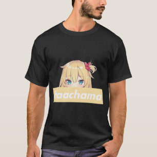 Camiseta Haachama Akai Haato Peeker. Haaton chama fã. Holo