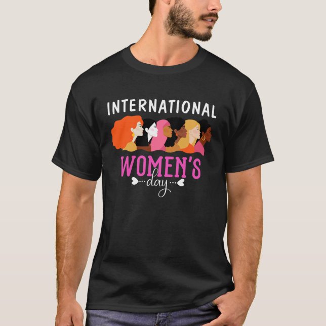 Camiseta Haapy International Women s Day 2023 Embrace Equit (Frente)