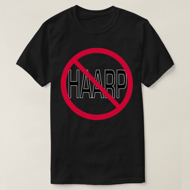 CAMISETA HAARP (Frente do Design)