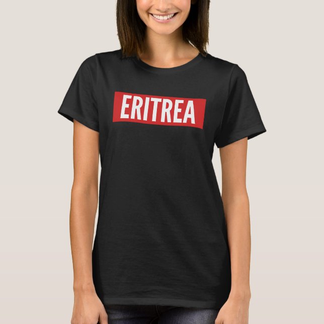 Camiseta Habesha Eritrea Proud  Idea (Frente)