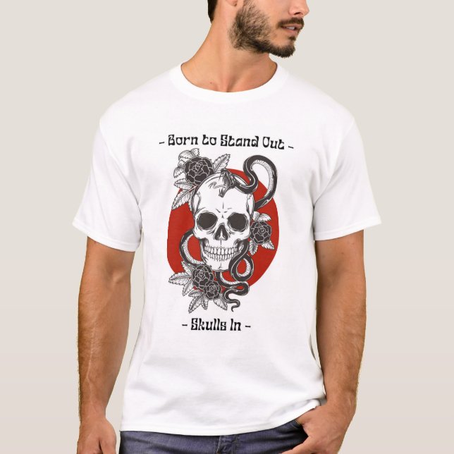 Camiseta Habilidades à mostra (Frente)