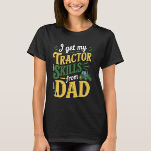 Camiseta Habilidades Do Pai Agricultor Agricultura Fazenda