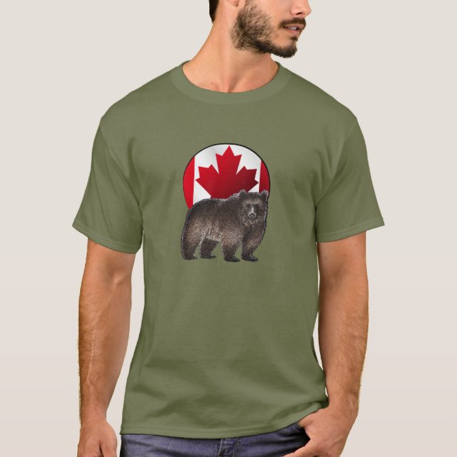 Camiseta Habitat canadense (Frente)