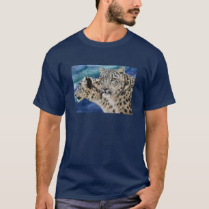 Camiseta Habitat do leopardo de neve