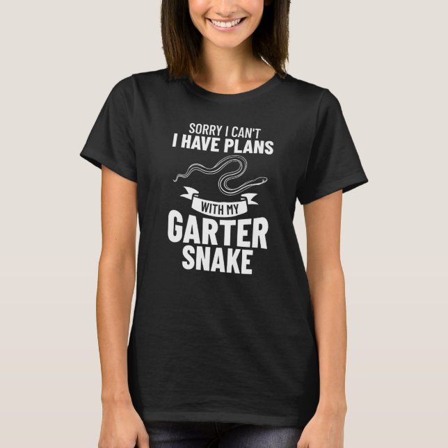 Camiseta Habitat dos Ovos de Cobra de Garter (Frente)