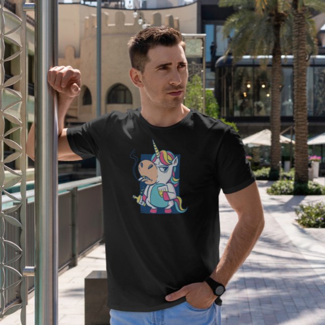 Camiseta Hábitos Ruins Unicorn (Criador carregado)