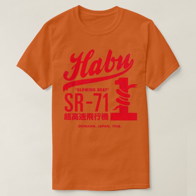 Camiseta Habu SR71  (Frente do Design)