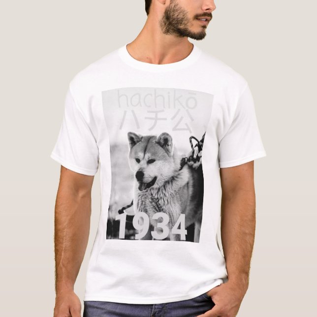 Camiseta Hachiko dog 1934 85 (Frente)