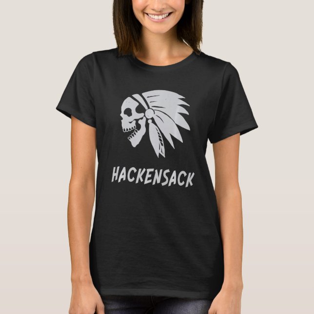 Camiseta Hackensack Native American Indian Born Freedom Evi (Frente)