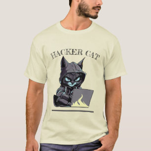 Camiseta Hacker Cat