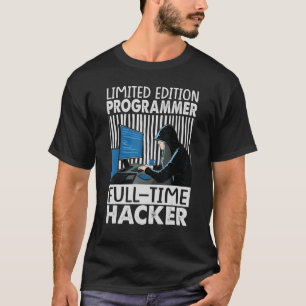 Camiseta Hacker de Tempo do Cheio do Programador
