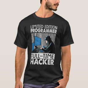 Camiseta Hacker de Tempo do Cheio do Programador