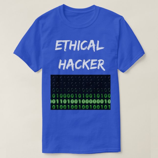 Camiseta Hacker Ético (Frente do Design)
