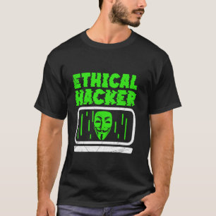 Camiseta Hacker Ético Hackeando Computador Hackeado Hacker