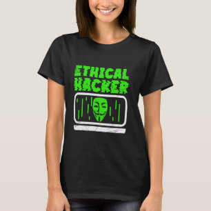 Camiseta Hacker Ético Hackeando Computador Hackeado Hacker