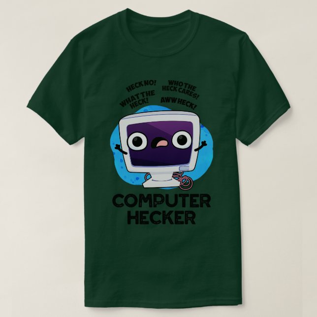 Camiseta Hacker Funny Hacker 1 do Hecker (Frente do Design)