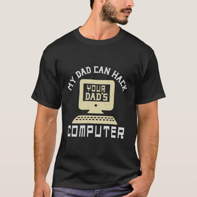 Camiseta Hacker Shirt Kids (Frente)