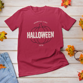 Camiseta Haddonfield Illinois halloween 1978