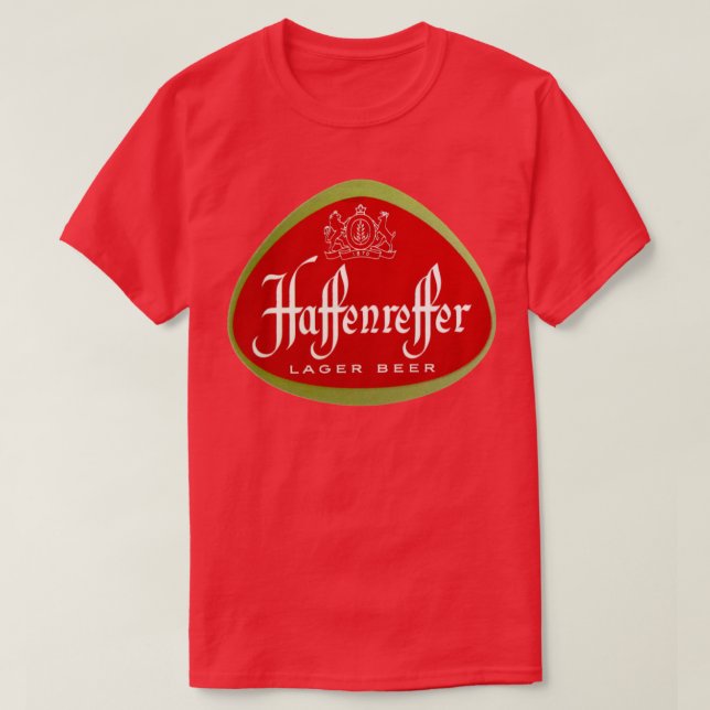 Camiseta Haffenreffer Lager Beer (Frente do Design)