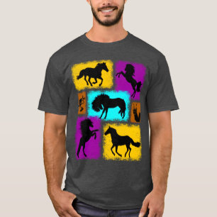 Camiseta Haflinger Pony Hores Collection Engraçado