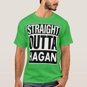 Camiseta Hagan Name Hetero Outta Hagan