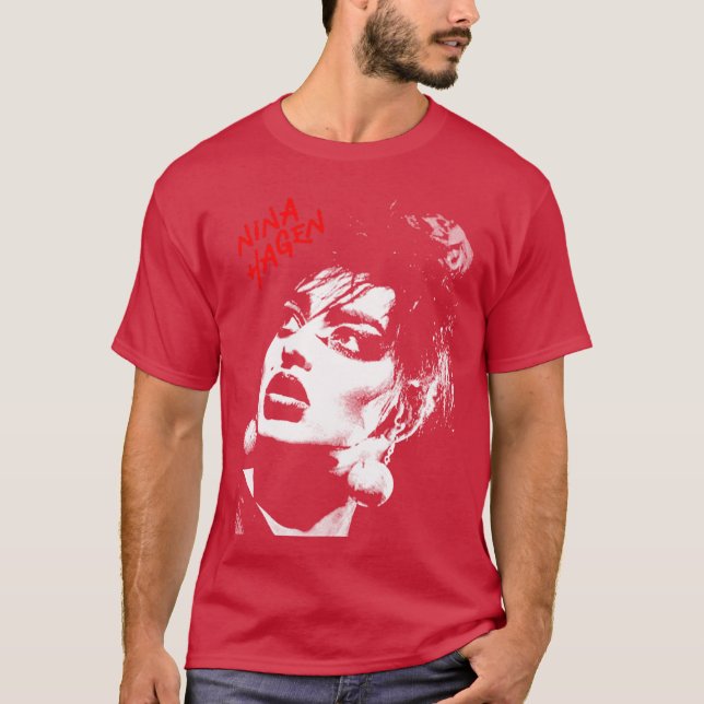 Camiseta Hagen Punk retro (Frente)