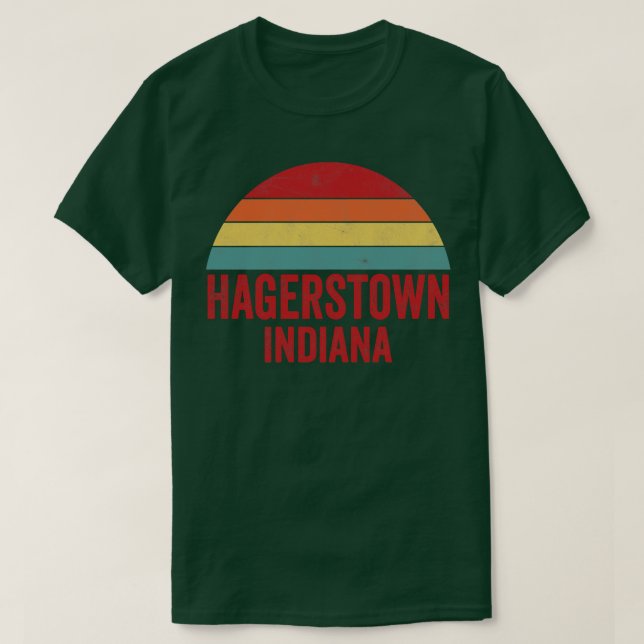 Camiseta Hagerstown Indiana (Frente do Design)