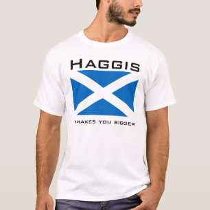 Camiseta Haggis, fá-lo mais grande