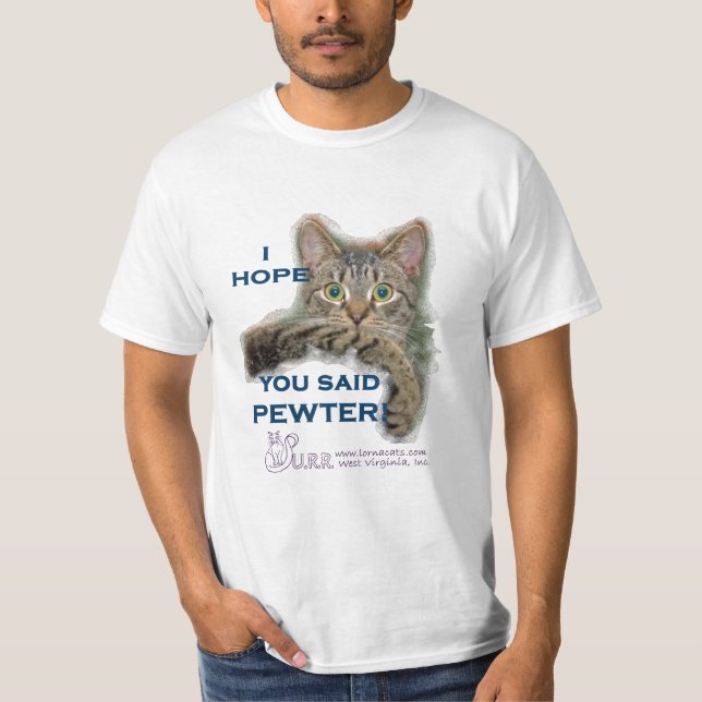 Camiseta HAHA ENGRAÇADO diz que os HOMENS REAIS ADOTAM! (Frente)