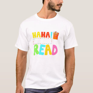 Camiseta Haha Fez Você Ler A Faculdade De Presentes De Cami