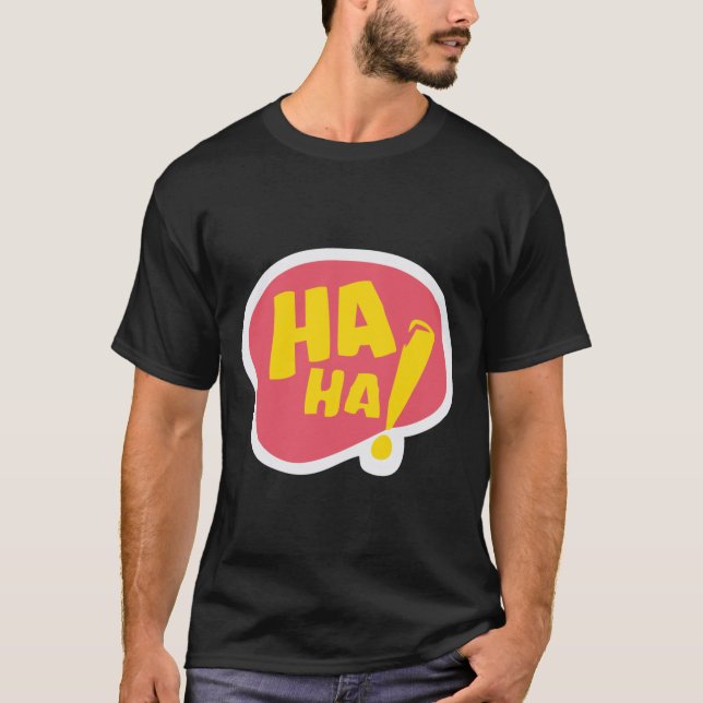 Camiseta hahaha! (Frente)
