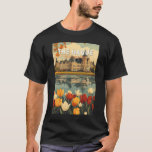 Camiseta Haia Países Baixos Viagem Art Vintage<br><div class="desc">O viagem de vetor retrovetor de Haia. Haia é uma cidade na costa do Mar do Norte,  na parte ocidental dos Países Baixos.</div>