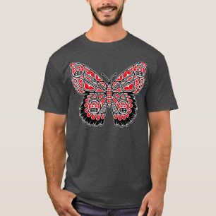 Camiseta Haida Butterfly American Native America Ind
