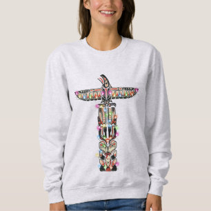 Camiseta Haida Thunderbird Symbolismo Haida Nativo