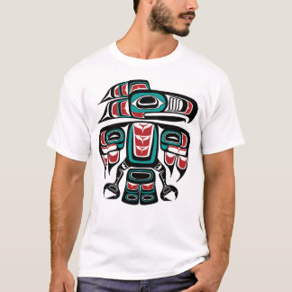 Camiseta Haida Tlingit Nativo Raven