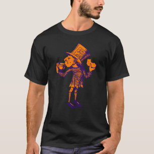 Camiseta Haigha (Hatter louco) cobriu a laranja roxa