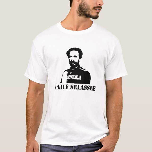 Camiseta Haile Selassie (Frente)