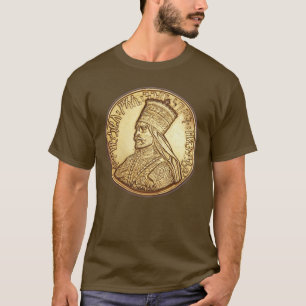 Camiseta Haile Selassie império of Ethiopia Rastafari Shir