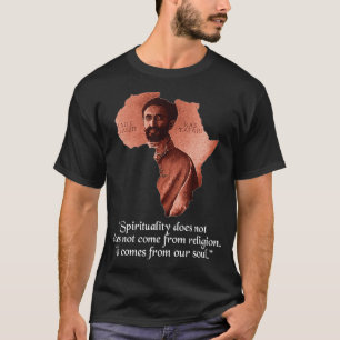Camiseta Haile Selassie Jah Rastafari