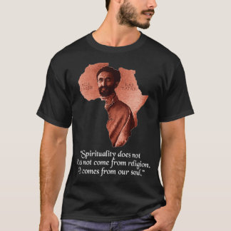 Camiseta Haile Selassie Jah Rastafari