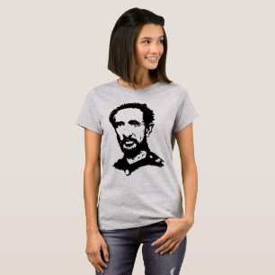 Camiseta Haile Selassie rei of Rastafari the Shirt kings -