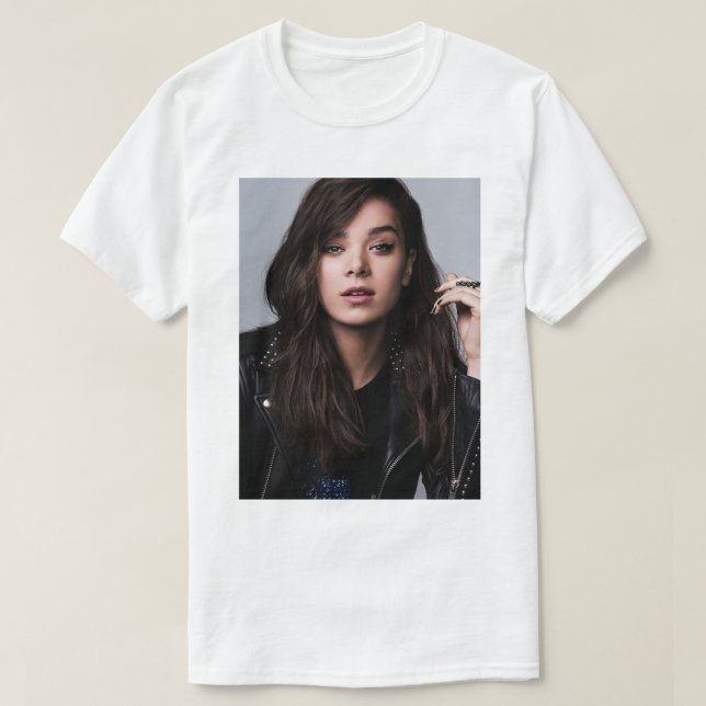 Camiseta Hailee Steinfeld (2) (Frente do Design)