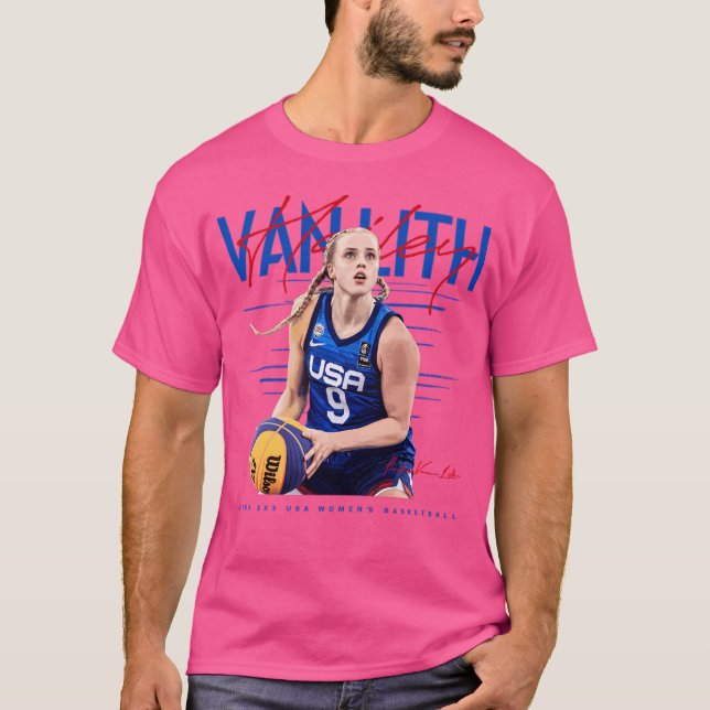 Camiseta Hailey Van Lith Usa (Frente)
