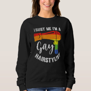 Camiseta Hair Dresser Barber Compro Lgbt Confie em mim Rua