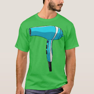Camiseta Hair Dryer Hairdresser Barber