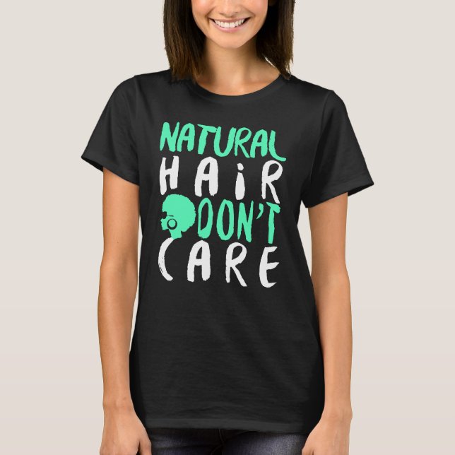 Camiseta Hair natural de edição limitada (Frente)